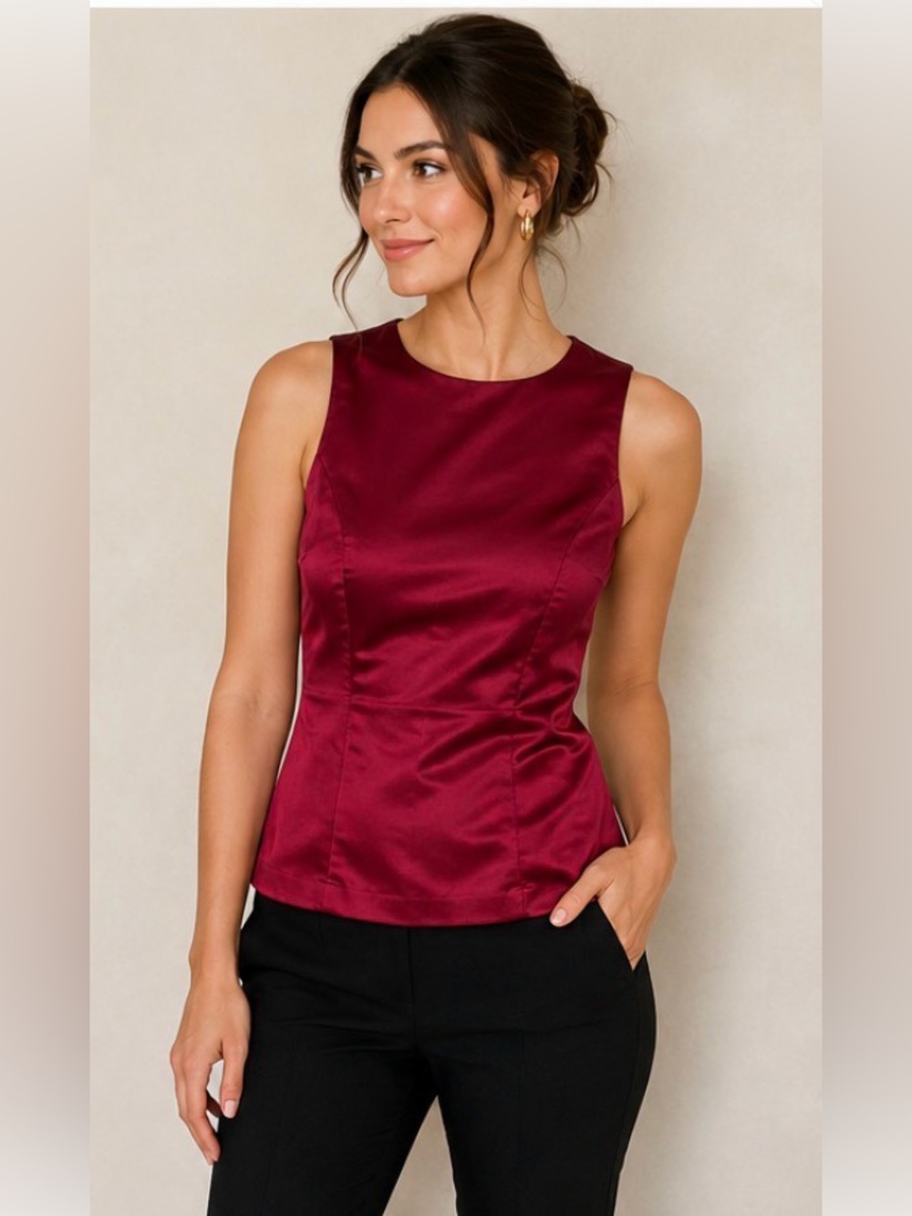 Vintage Shoshanna
100% Silk Top | Size 2|